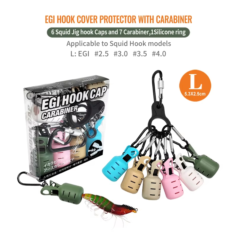 6pcs Colorful Squid Jig Hook C - огляд і ціна Fishing Lure Making Kit