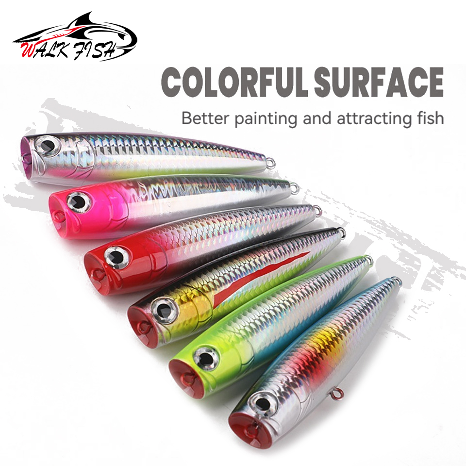 WALK FISH 1Pcs 110mm 25g Float - огляд і ціна Fishing Lure Topwater