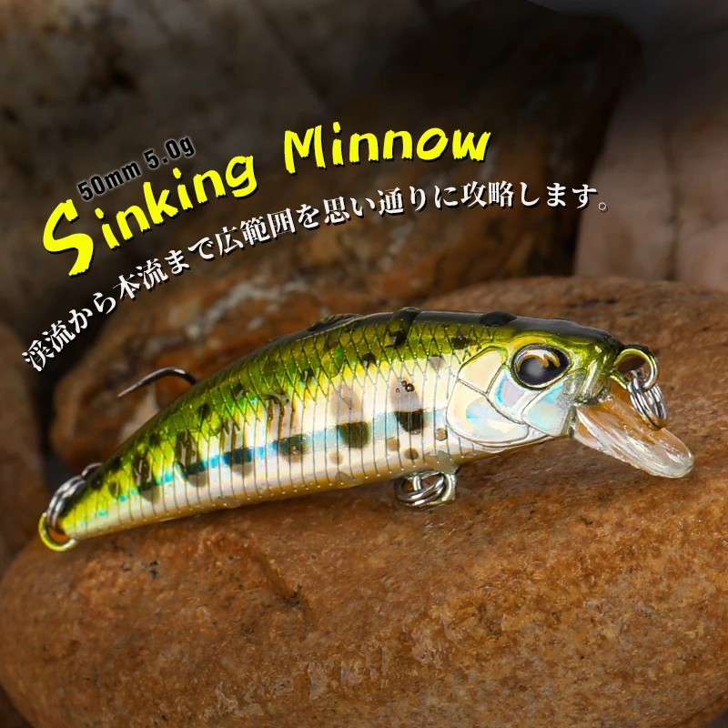 TSURINOYA Sinking Minnow Mini  - огляд і ціна Fishing Lure Crankbait