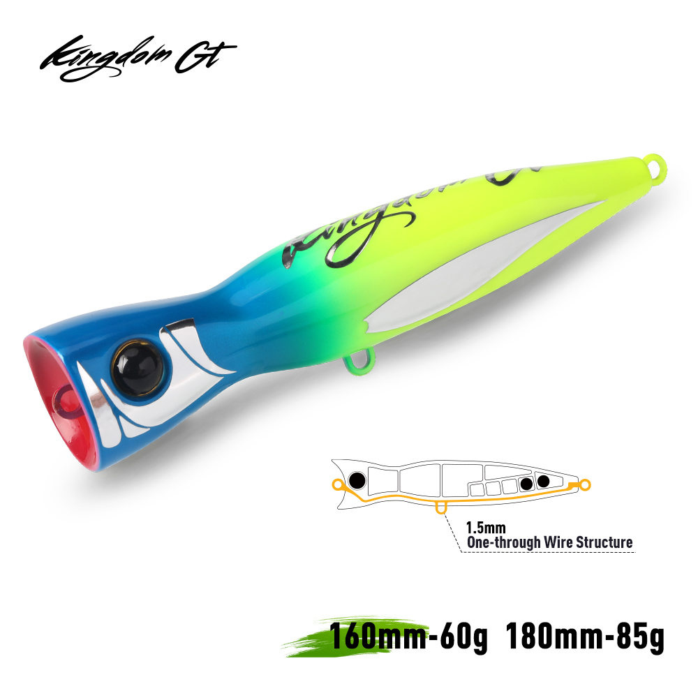 Kingdom GT Topwater Popper Fis - огляд і ціна Fishing Lure Buzzbait