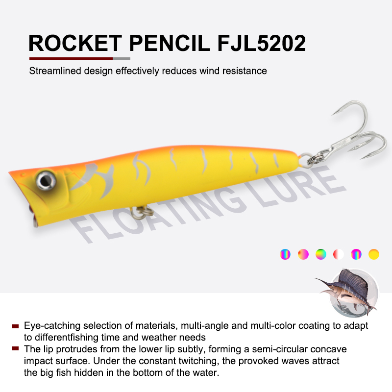 FJORD 140mm 51g Popper Fishing - огляд і ціна Fishing Lure Buzzbait