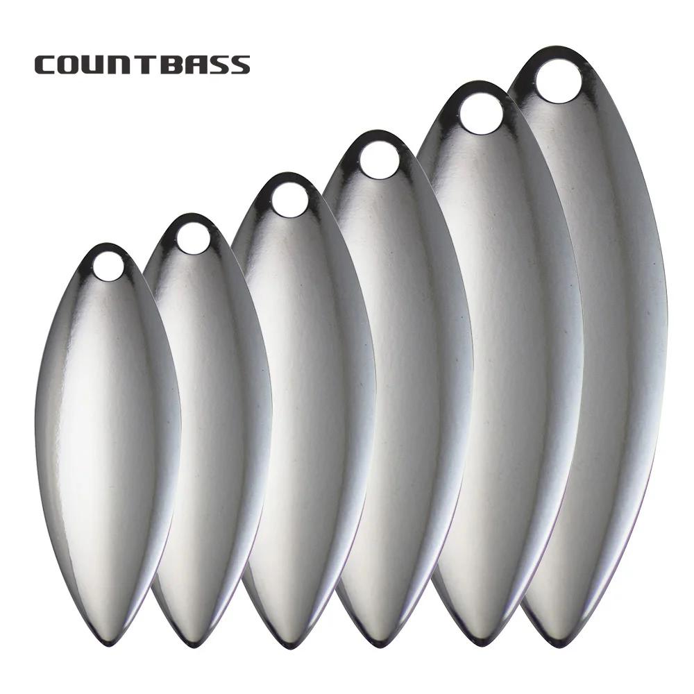 Countbass 50pcs Size 1-6 Nicke - огляд і ціна Fishing Lure Spinner