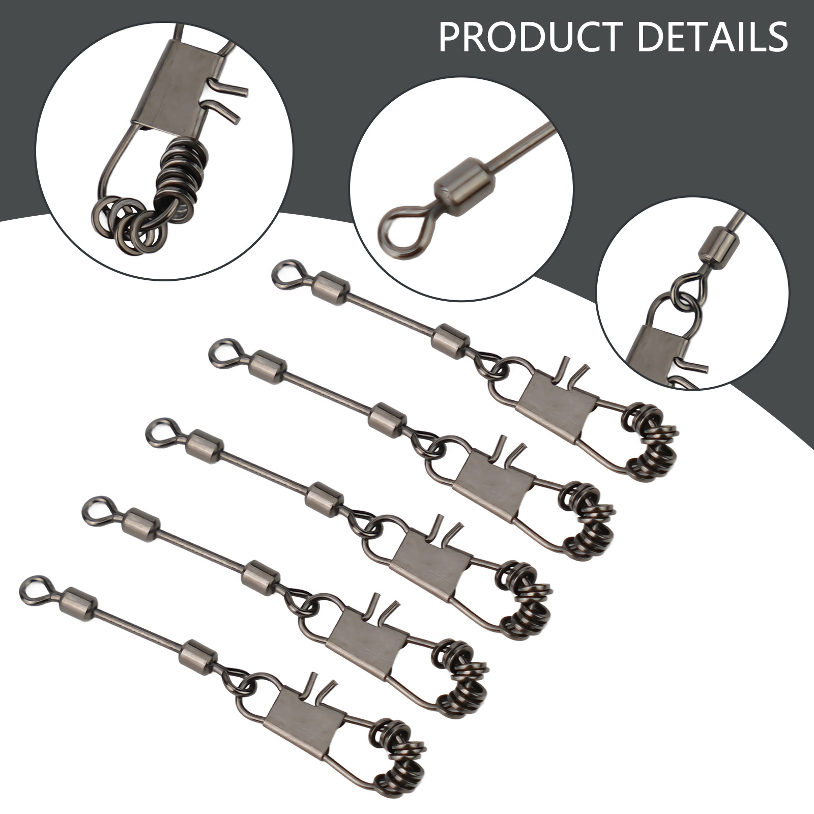 10/20/50 Pcs SMALL OVAL-TIPPET - огляд і ціна Fishing Lure Making Kit